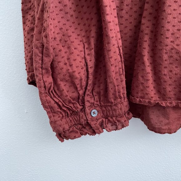 J. Crew Burnt Orange Top - Picture 3 of 6